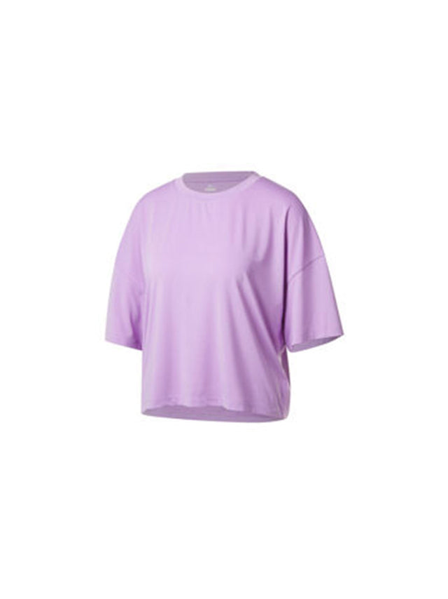 Image for Women's Cropped T Shirt,Purpel