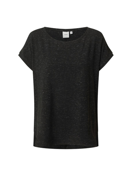 Image for Women's Glitter T-Shirt,Black