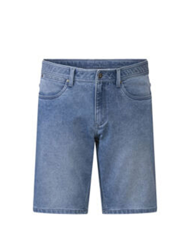 Image for Men's Washed Denim Shorts,Light Blue
