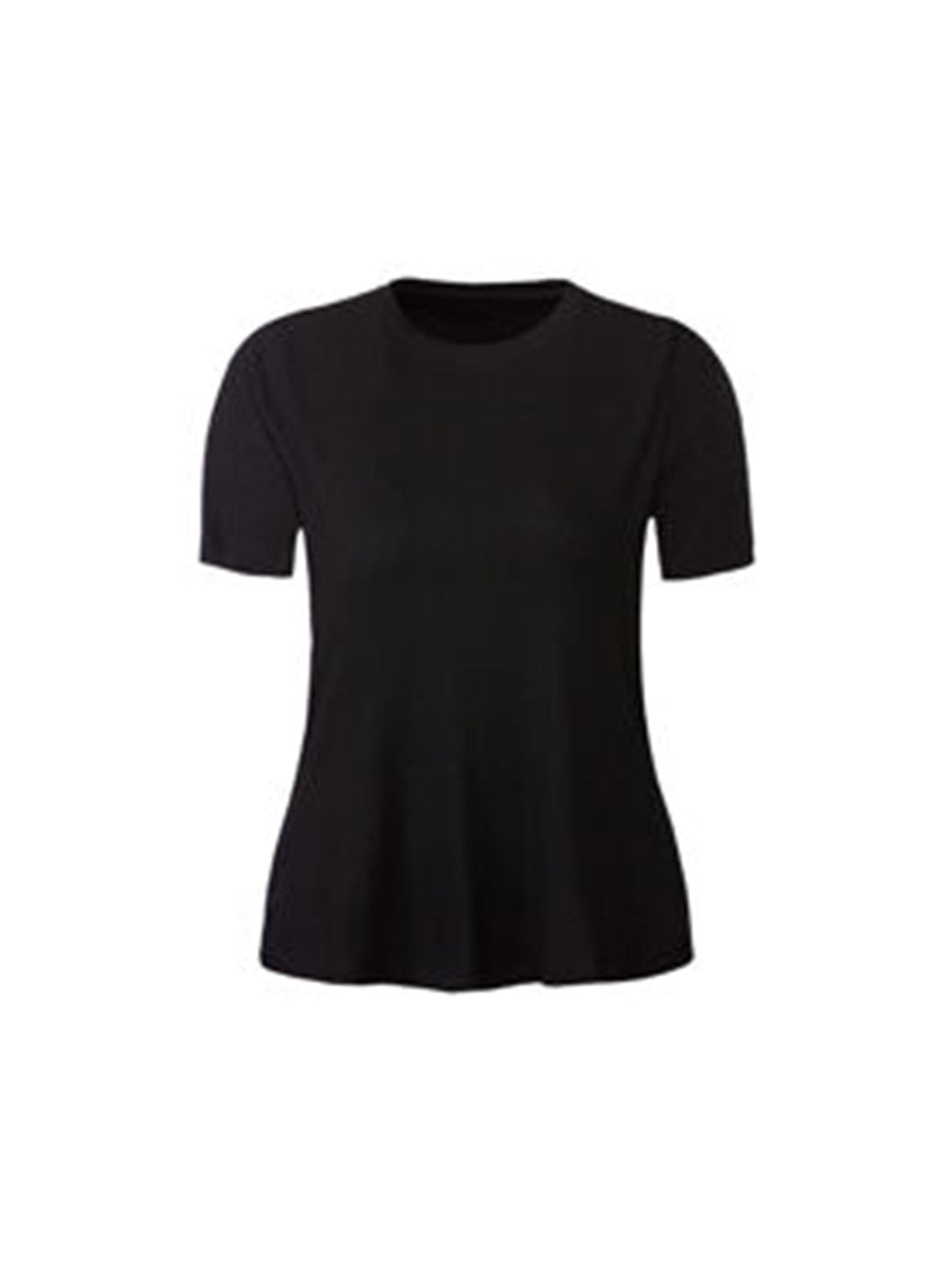 Image for Women's Ribbed T-Shirt,Black