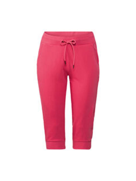 Image for Women's Plain Capri Sweatpants,Pink