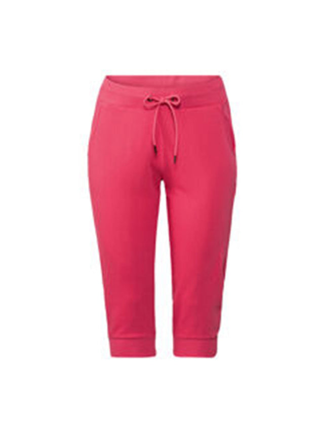 Image for Women's Plain Capri Sweatpants,Pink
