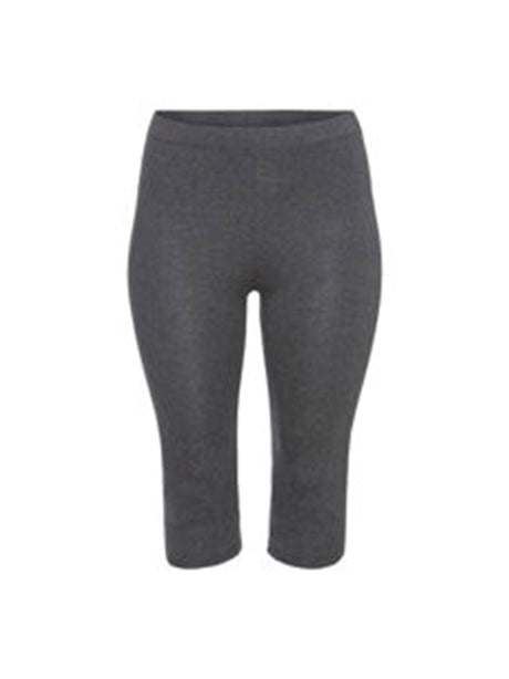 Image for Women's Plain Capri Leggings,Grey