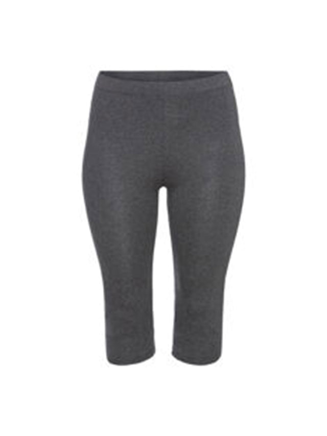 Image for Women's Plain Capri Leggings,Grey