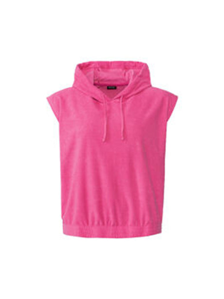 Image for Women's Plain Hooded Top,Pink