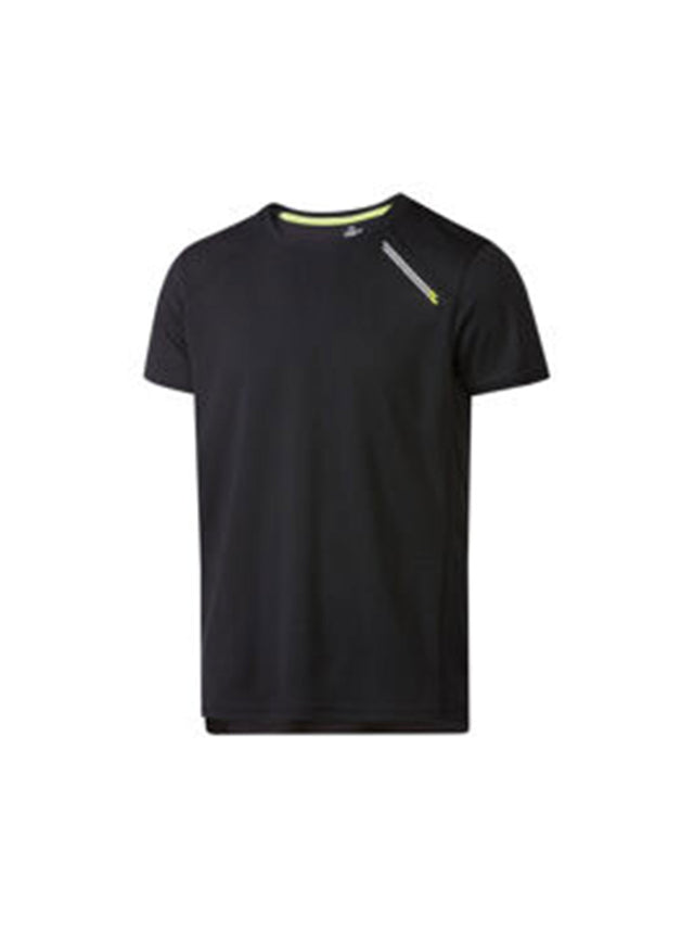 Image for Men's Plain Sports T-Shirt,Black