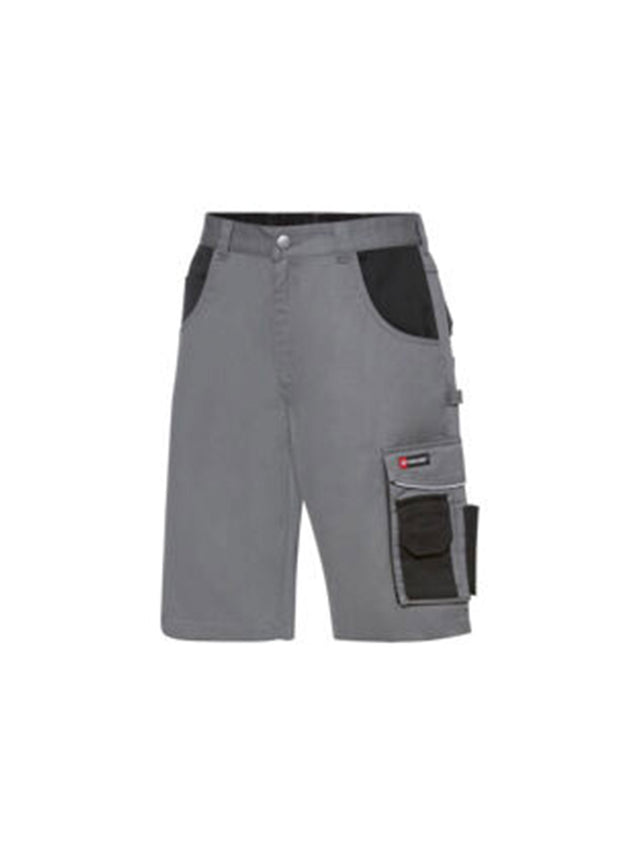 Image for Men's Work Shorts Pockets Waist Partly Elasticated Cargo,Grey