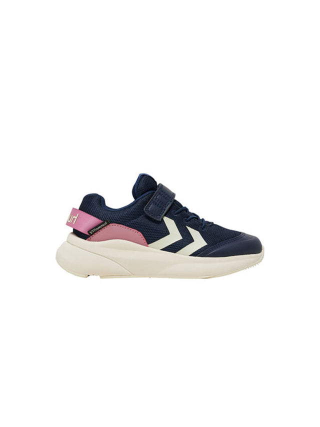 Image for Kids Girl's Brand Logo Printed Trainers,Navy
