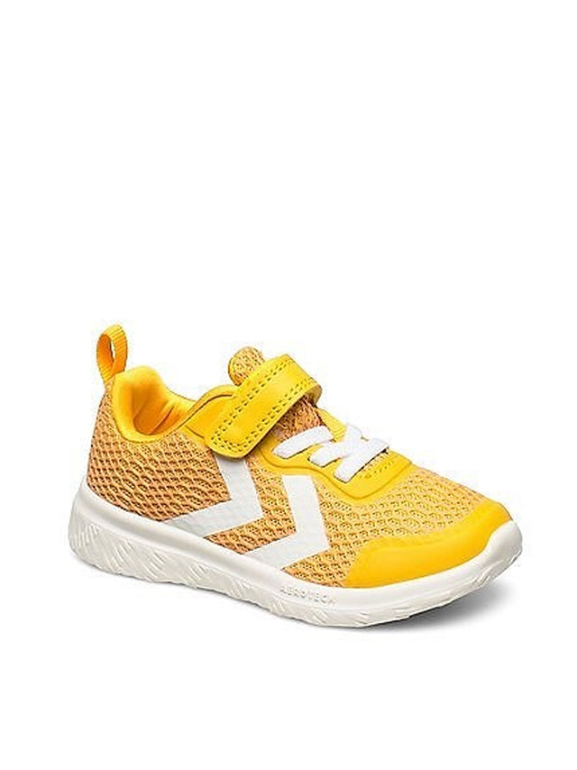 Image for Kid's Girl's Brand Logo Printed Running Shoes,Yellow