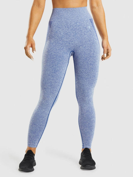 Image for Women's Textured Leggings,Blue