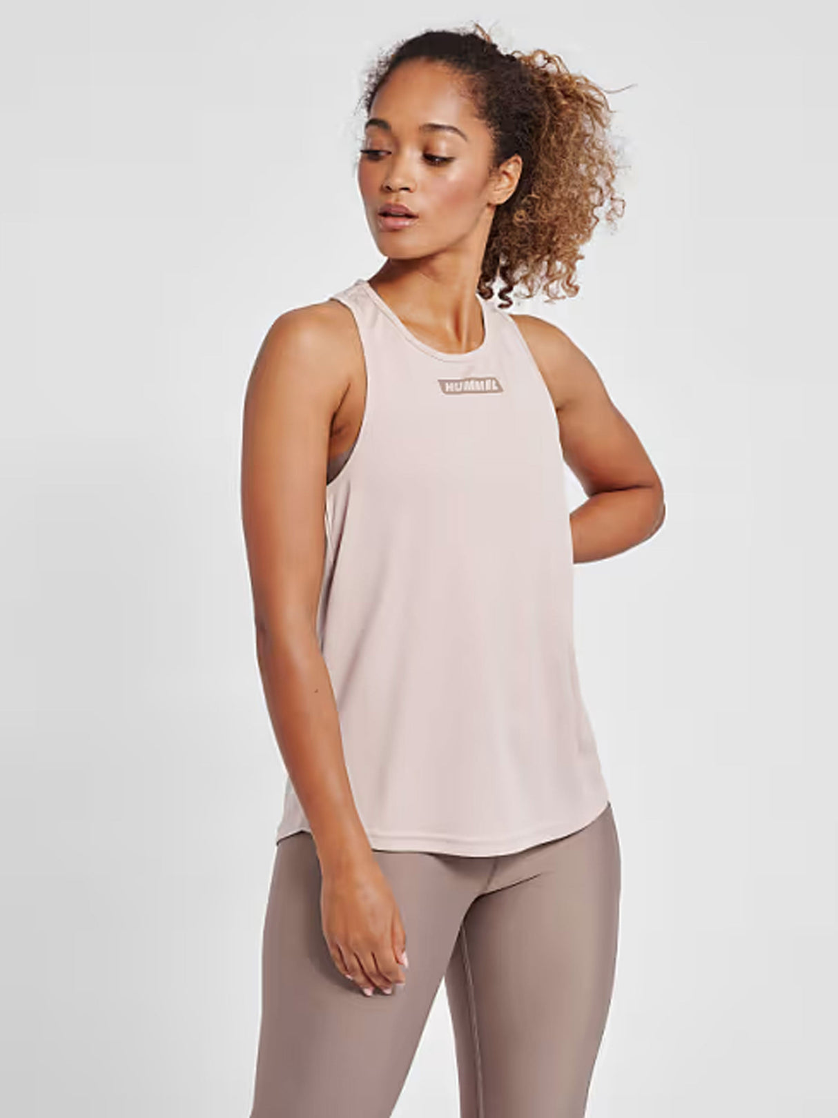 Image for Women's Printed Sport Tank Top,Beige