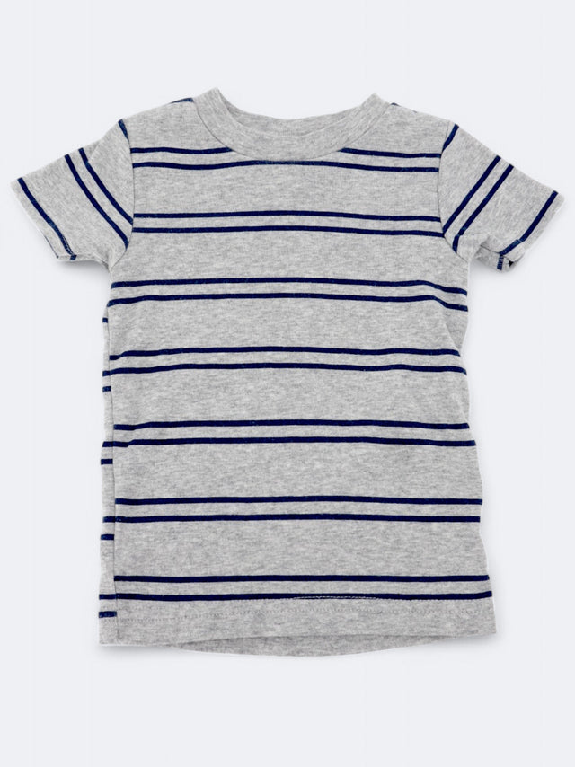 Image for Kids Boy's Striped T-Shirt,Grey