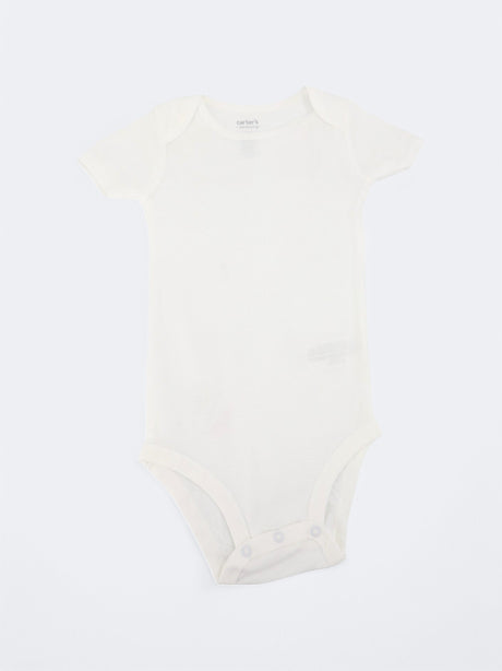 Image for Kids Boy's Plain Bodysuit,White
