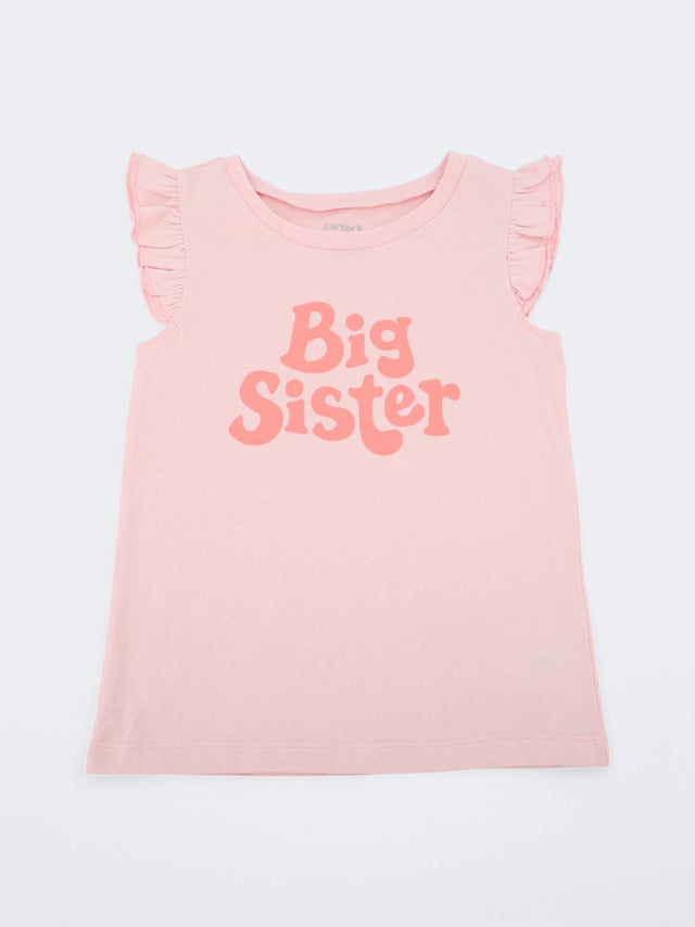 Image for Kids Girl's Printed Top,Light Pink