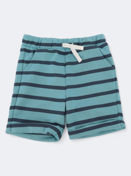 Image for Kids Boy's Striped Shorts,Blue