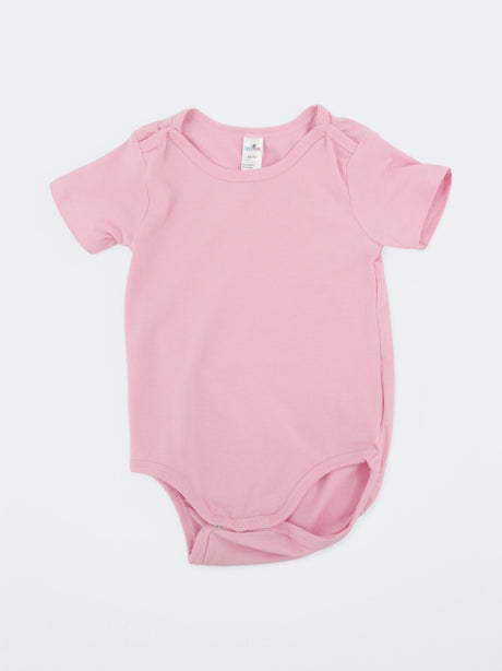 Image for Kids Girl's Plain Bodysuit,Pink