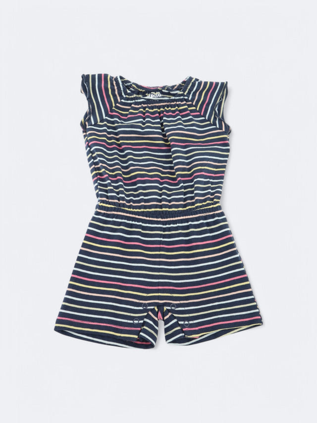 Image for Kids Girl's Striped Jumpsuit,Multi