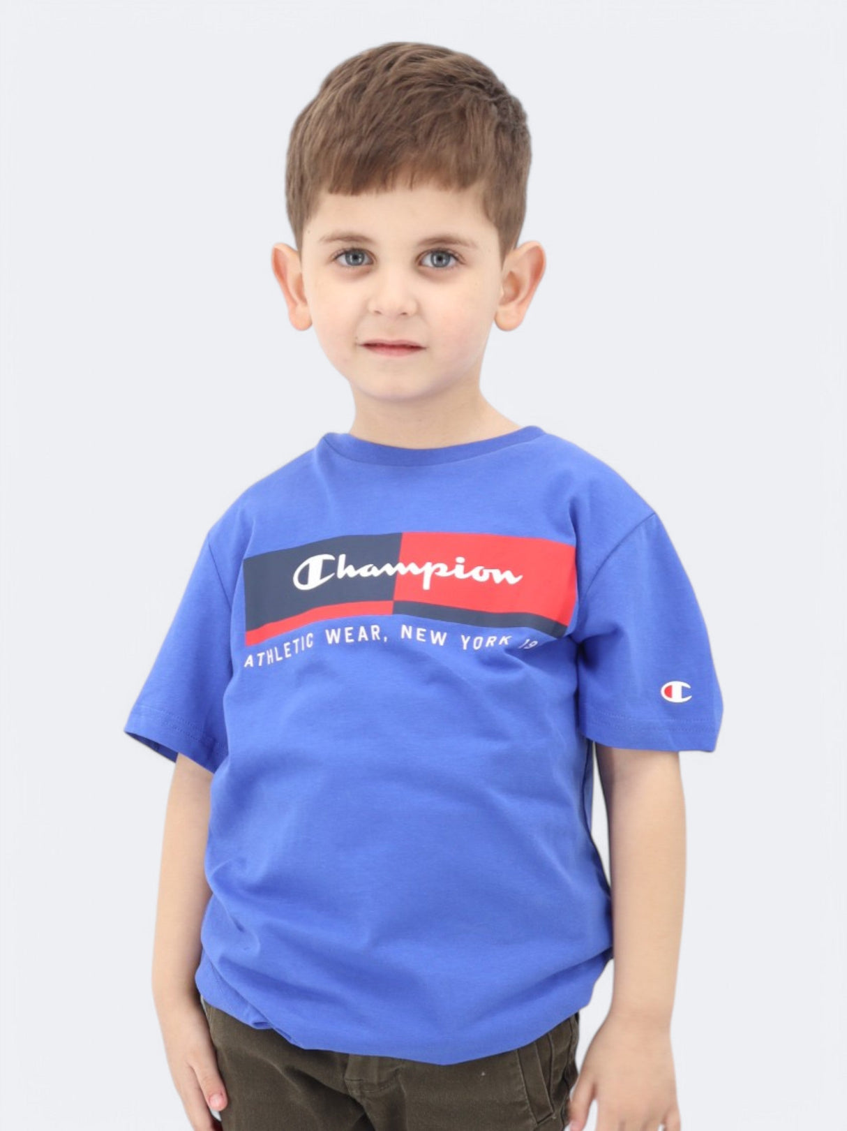 Kids Boy's Printed T-Shirt,Blue – All Brands Factory Outlet