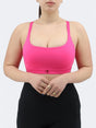 Image for Women's Sports Cropped Top,Pink