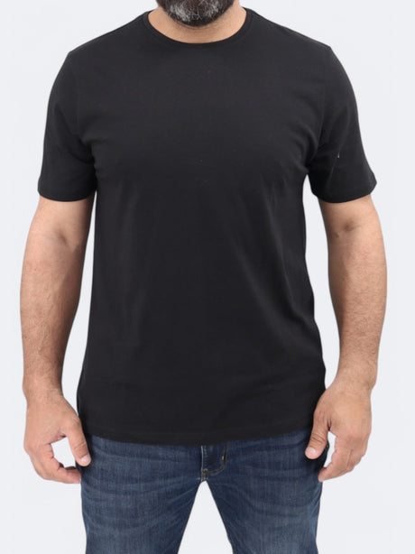 Image for Men's Plain T-Shirt,Black