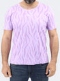 Image for Men's Printed T-Shirt,Purple