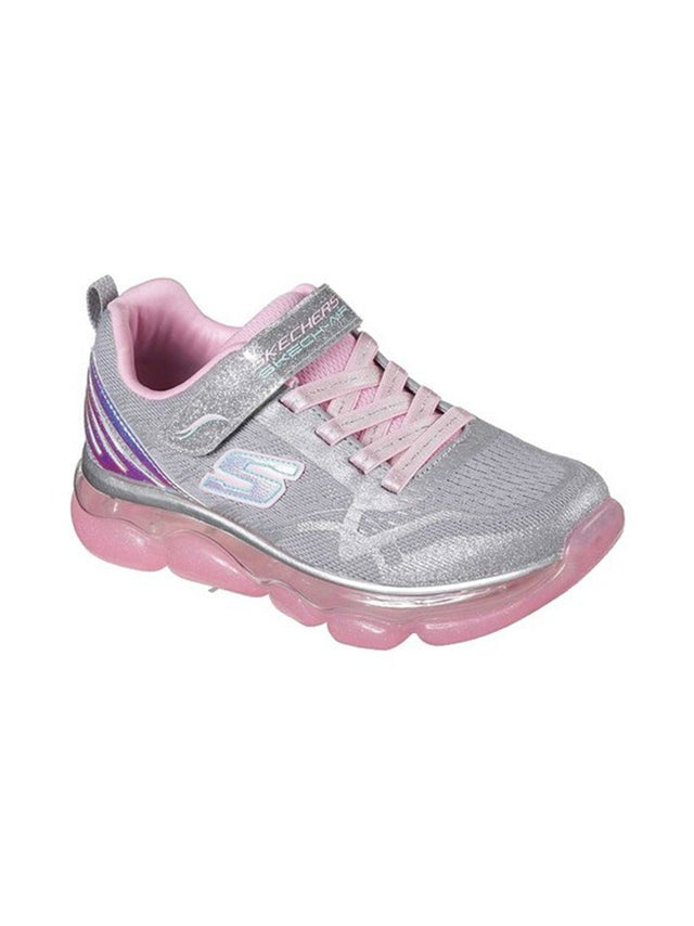 Image for Kids Girl's Brand Logo Patched Sneakers,Grey