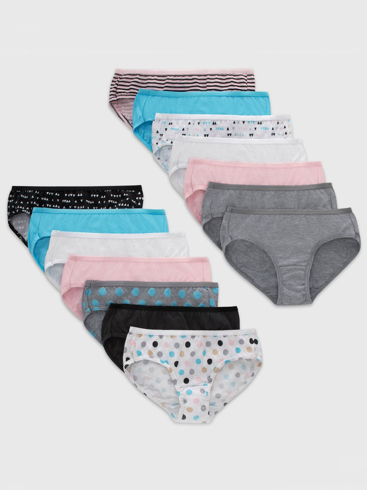 Image for Kids Girl's 15 Pcs Hipsters Set,Multi