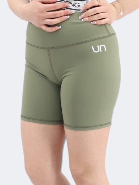 Image for Women's Brand Logo Printed Short Leggings,Olive