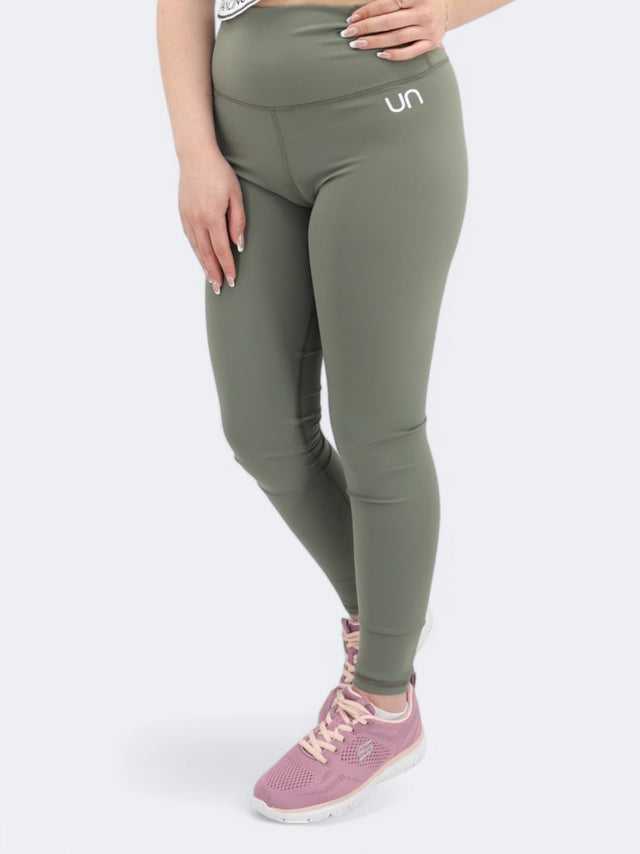 Image for Women's Brand Logo Printed Leggings,Olive