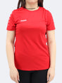 Image for Women's Printed Sports T-Shirt,Red