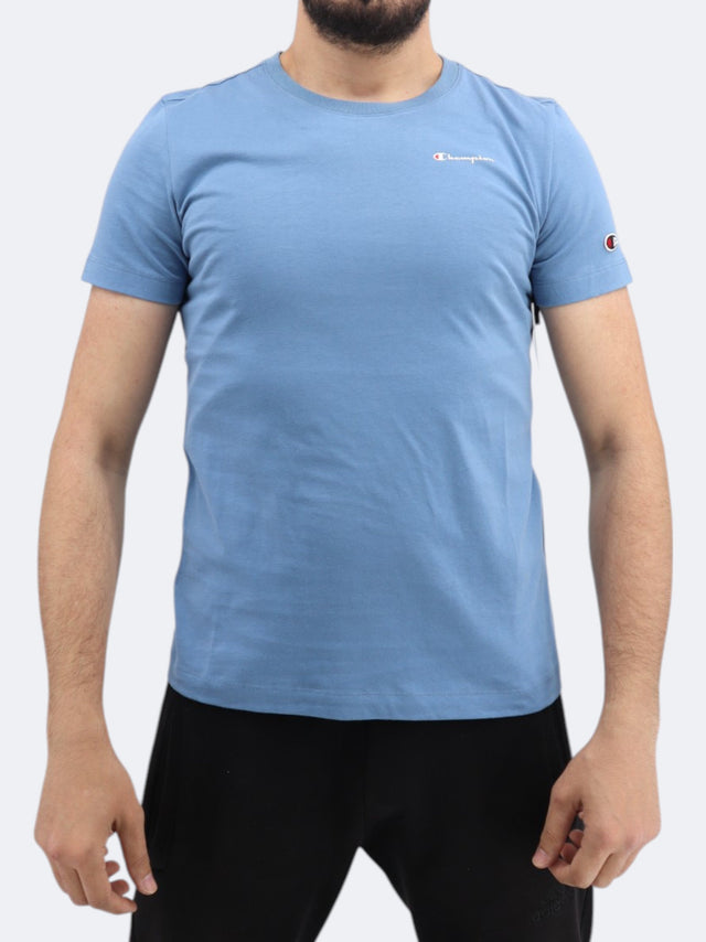 Image for Men's Printed T-Shirt,Blue