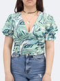 Image for Women's Printed Top,Multi