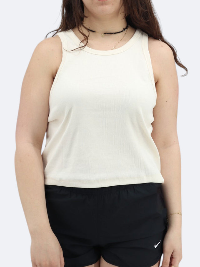 Image for Women's Ribbed Tank Top,Light Beige