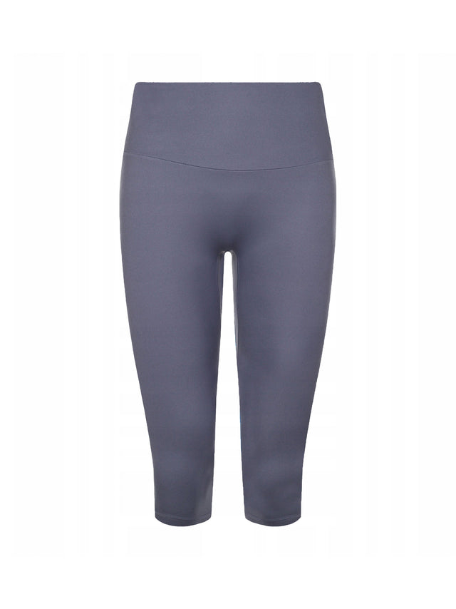 Image for Women's Brand Logo Printed Capri Leggings,Lilac