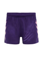 Image for Women's Printed Sports Shorts,Purple
