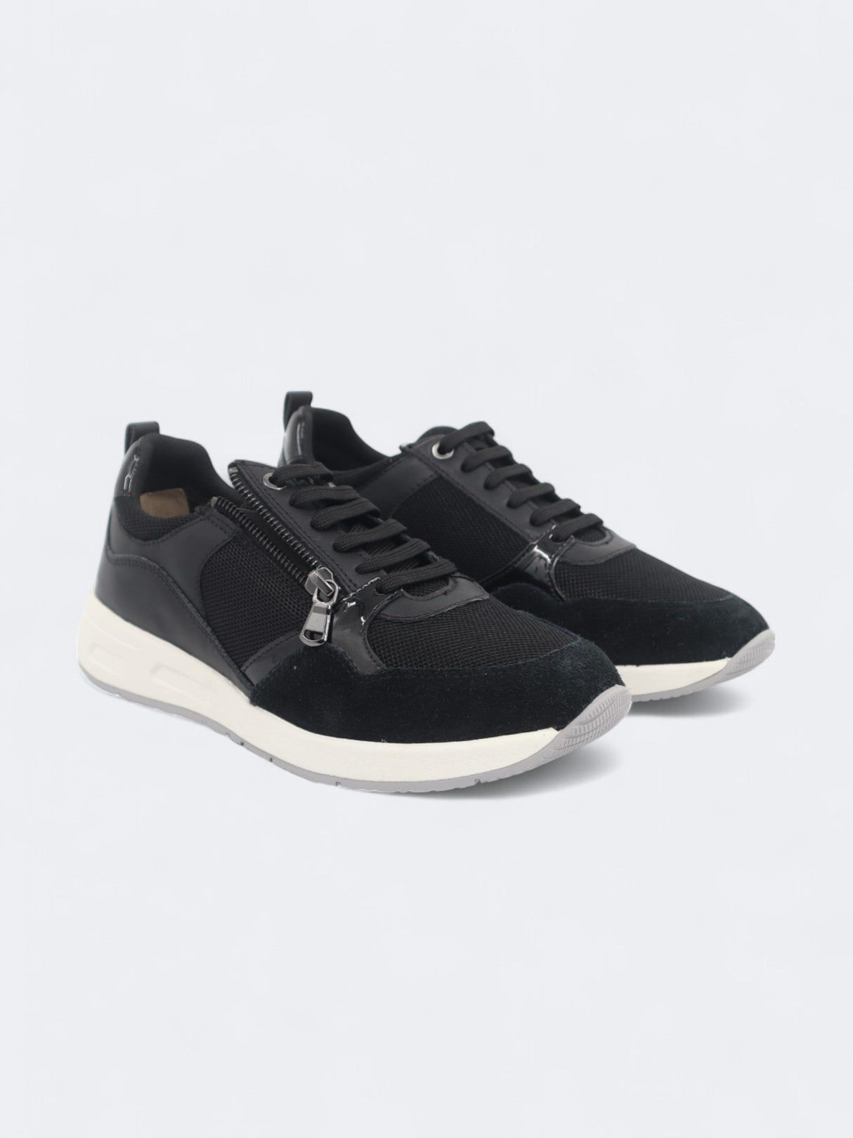 Image for Women's Textured Sneakers,Black