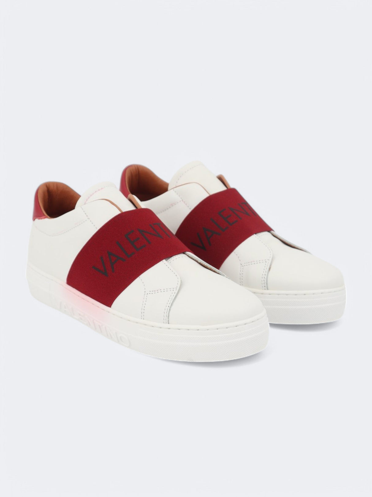 Image for Women's Brand Logo Printed Sneakers,White