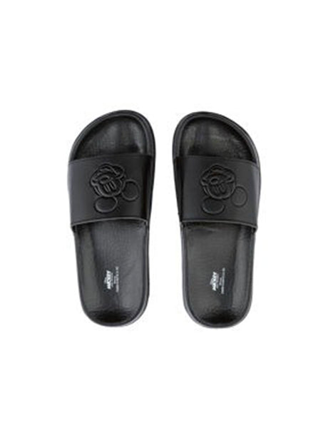 Image for Men's Printed Slippers,Black