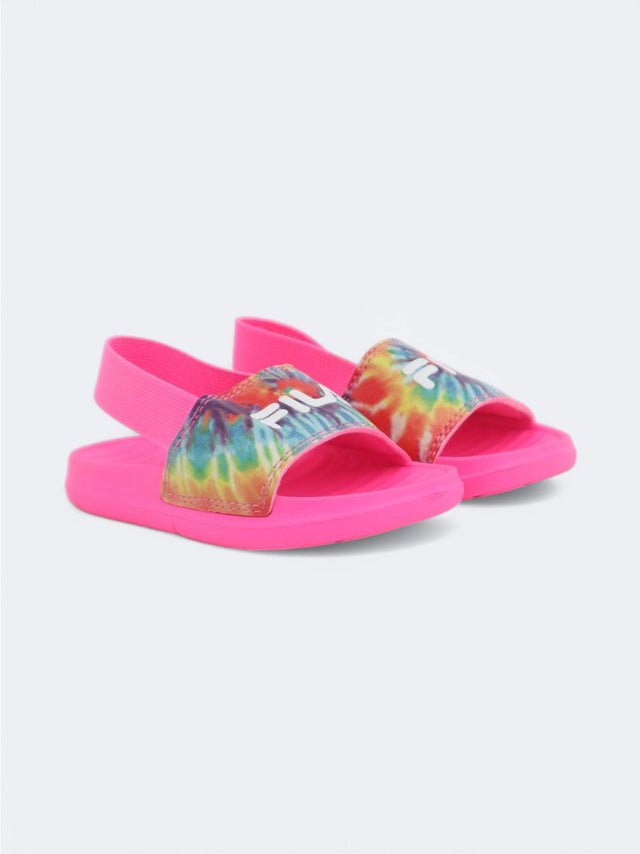 Image for Kids Girl's Graphic Printed Slippers,Pink