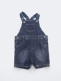 Image for Kid's Girl's Washed Denim Jumpsuit,Dark Blue