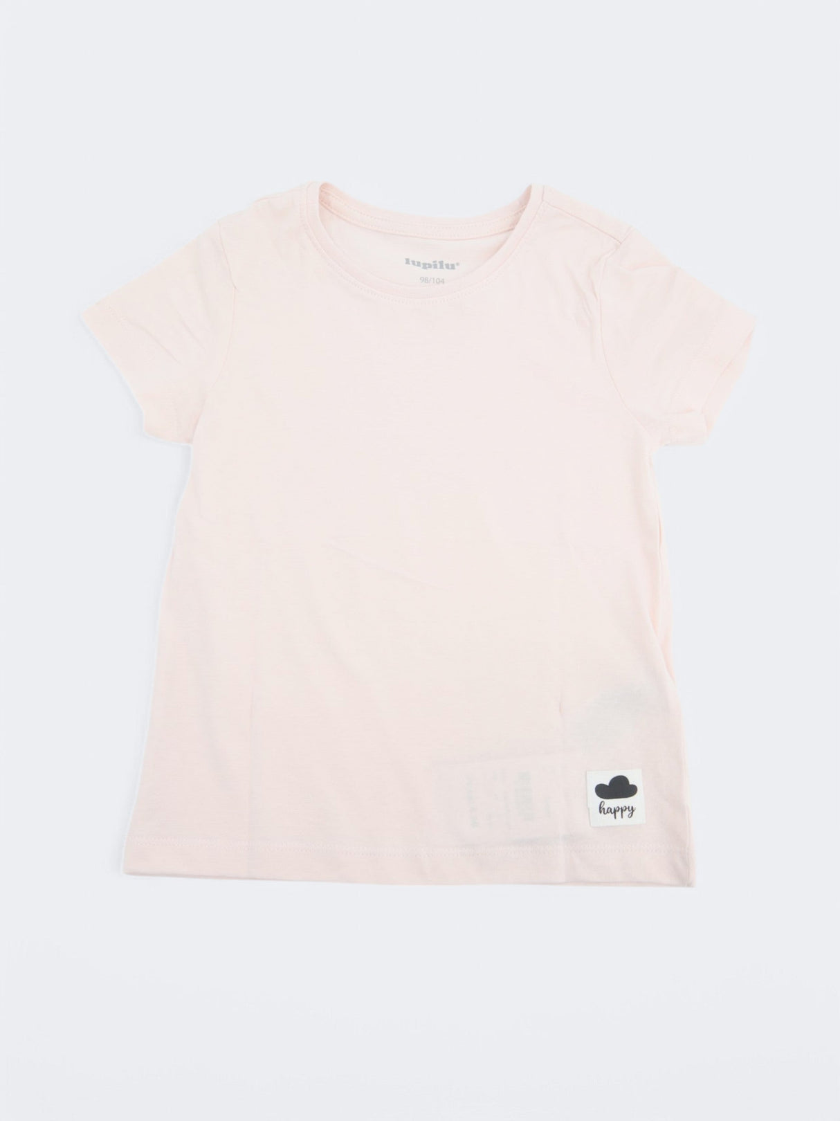 Image for Kid's Girl's Plain Casual Top,Light Rose