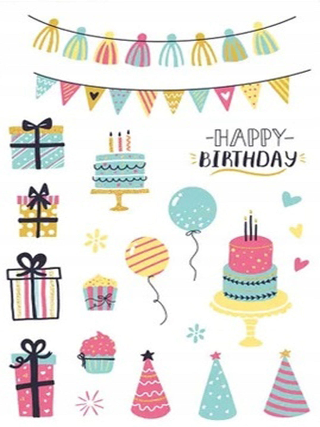 Image for Set Of Decorative Stickers