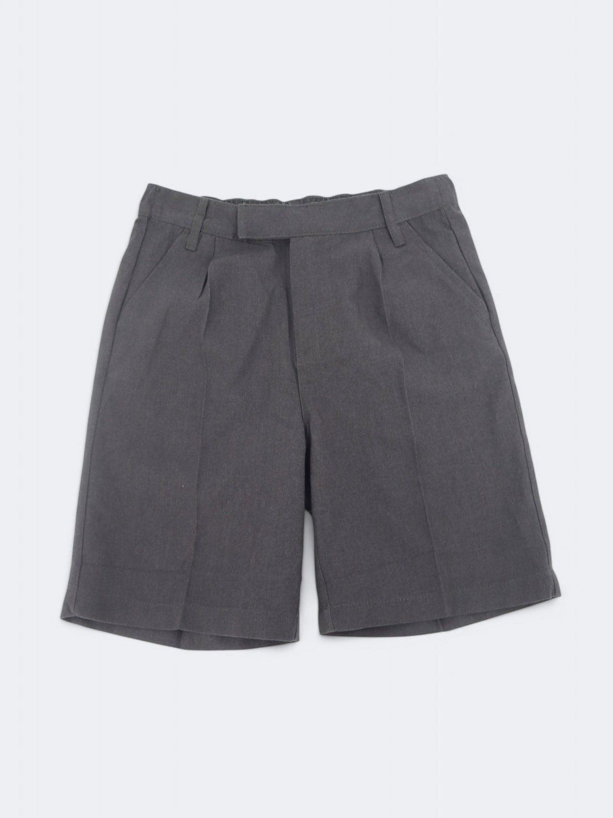 Image for Kid's Boy's Plain School Short,Dark Grey