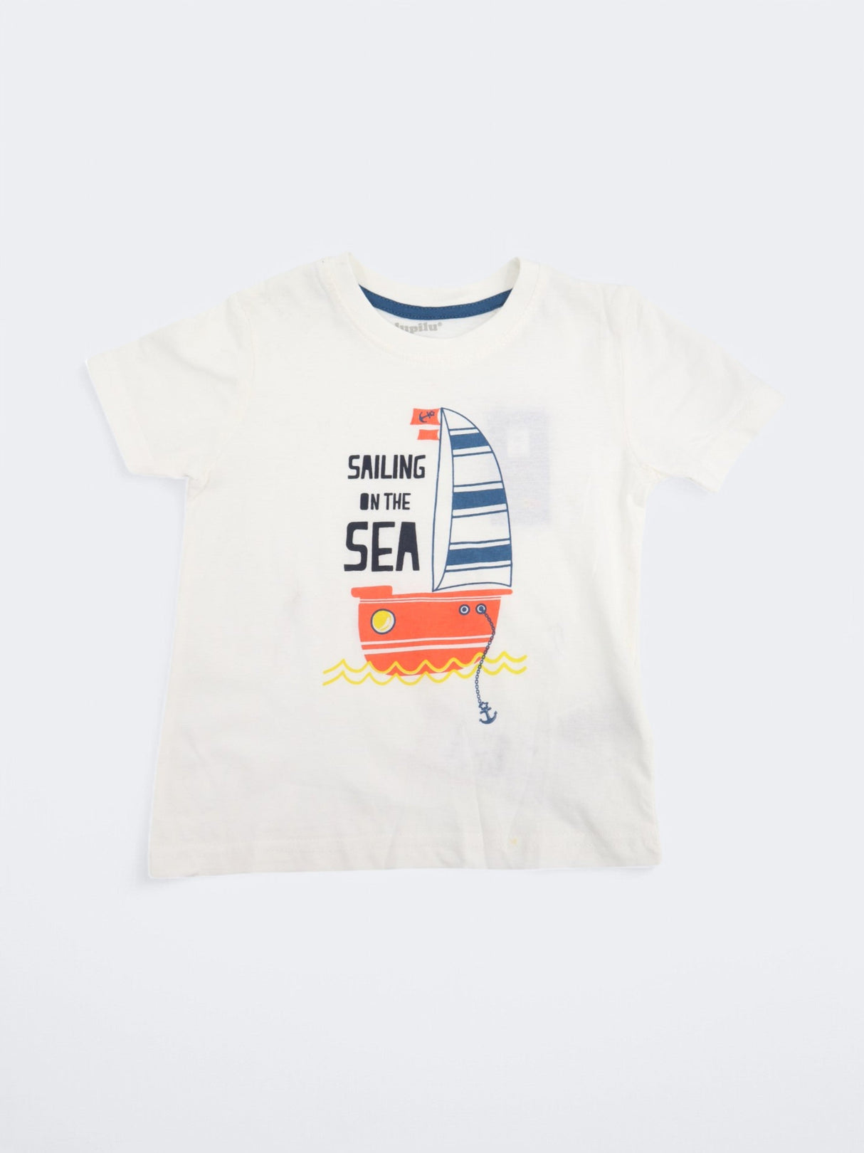 Image for Kid's Boy's Graphic Printed T-Shirt,White