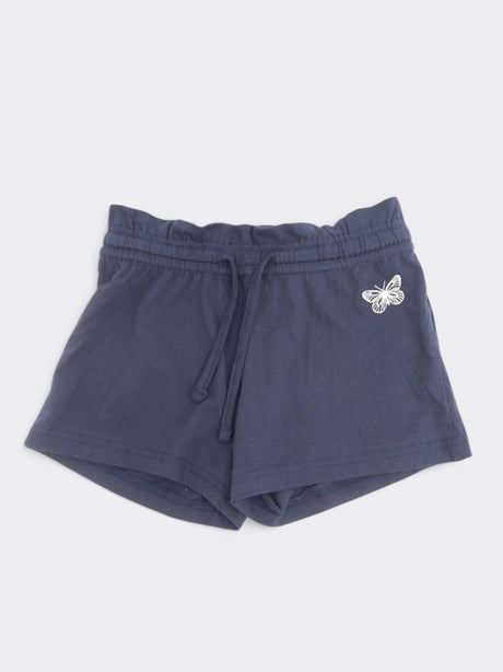 Image for Kid's Girl's Plain Shorts,Navy