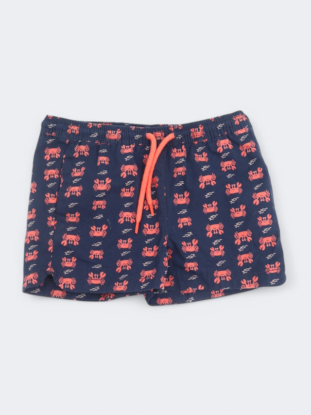Image for Kid's Boy's Graphic Printed Short,Navy