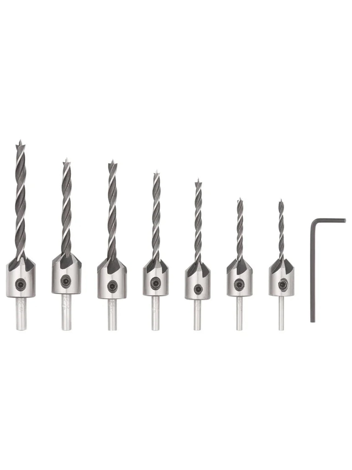 Image for Wood Countersink Drill Bit Set
