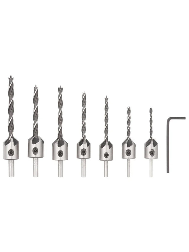 Image for Wood Countersink Drill Bit Set
