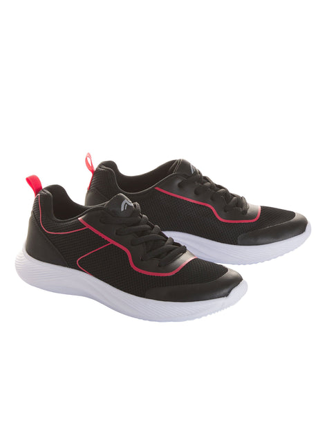 Image for Women's Textured Running Shoes,Black