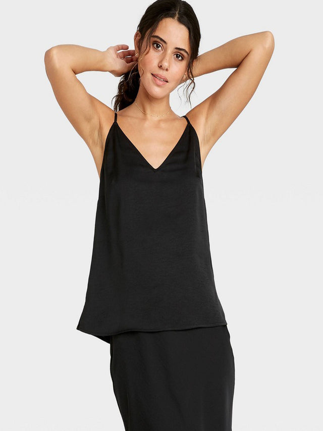 Image for Women's Pajamas Camisole Top,Black